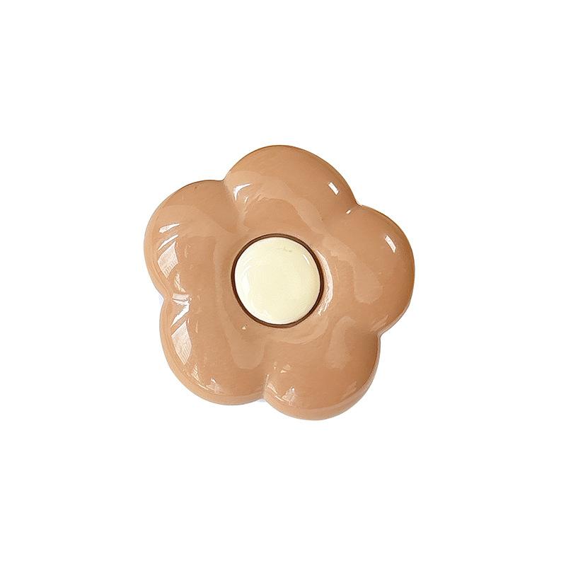 Xiaoqing Fresh Wind Flower Mobile Phone Airbag Bracket Paste Lazy Desktop Watching Drama Support Stand Portable Ring Men'S And Women'S