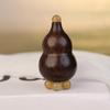 Purple Sandalwood Red Rose Gua Sha Stick: Compact Chubby Gourd Eye Massager with Small Lotus Head for Facial Massage.
