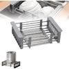 Extendable Kitchen Sink Drain Basket, Retractable Stainless Steel Sink Rack, Telescoping Sinks Accessories Kitchensinks