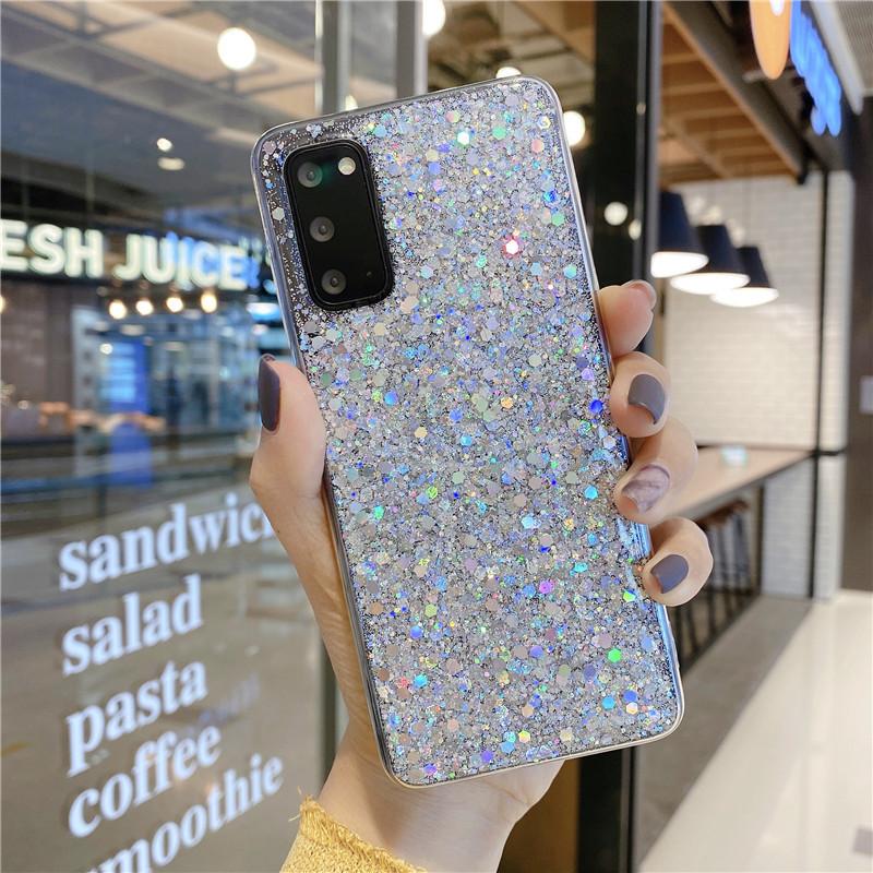 Samsung S11FE mobile phone case sequin glitter s11ultraA11/A11 Epoxy S11 +/A11 protective case