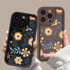 Plant Flowers For iPhone16ProMax Phone Case 14 Apple 13 Frosted 12/15 Premium 11 Fine Pores