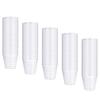 Pack of 100 Clear Plastic Shot Glasses 30ml Crystal Cups for Weddings Stackable Disposables Shot Glasses Party