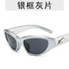 Women Y2k Sunglasses Vintage Punk Men's Sun Glasses Retro Oval Eyewear Outdoor Cycling Goggle UV400