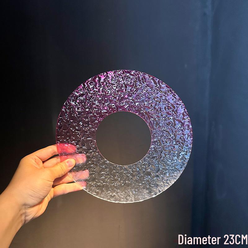 Talerz Sashimi Xianci: Wysokiej klasy ozdoby do prezentacji owoców morza - Okrągły plaster ryby do wystroju hotelowego