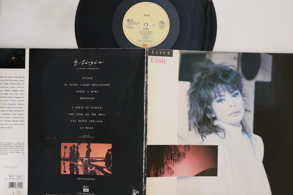 LP Record ALICE - Elisir 1C0647487011 EMI 1987 Europe Rock Used