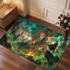 Alfombra de World of Warcraft Suave Gruesa Antideslizante Alfombra de Suelo para Dormitorio Sala de Estar Decoración del Hogar