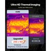 SucceBuy Thermal Camera 256 X 192 IR Resolution Handheld Imaging Camera with 2MP Visual Camera 25HZ Refresh Rate Infrared Imager