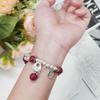 Lucky Peace Joy Bracelet Exquisite Ins Sweet Good Luck Girlfriend Bracelet Female Ins Niche Temperament Student Gift