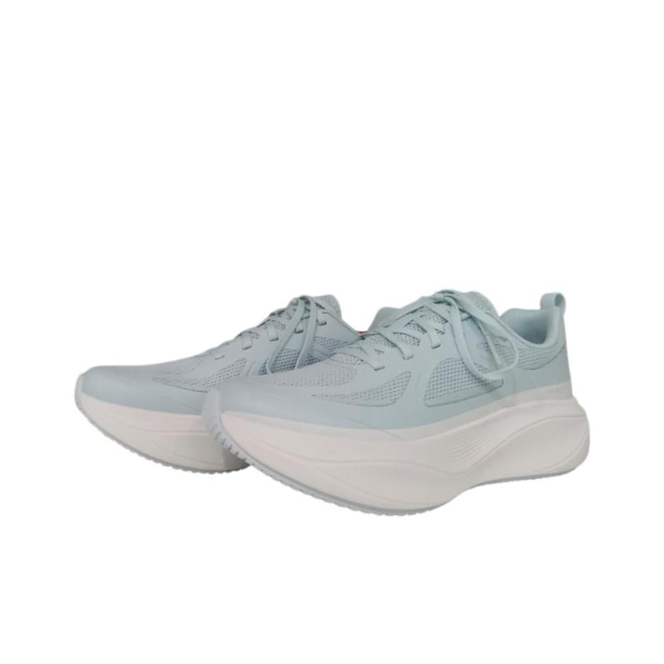 Li-Ning Fashionable Comfortable Shock Absorbing Non-Slip Wear-Resistant Low-Top Casual Running Shoes Women sneaker Blue ARHV024-5