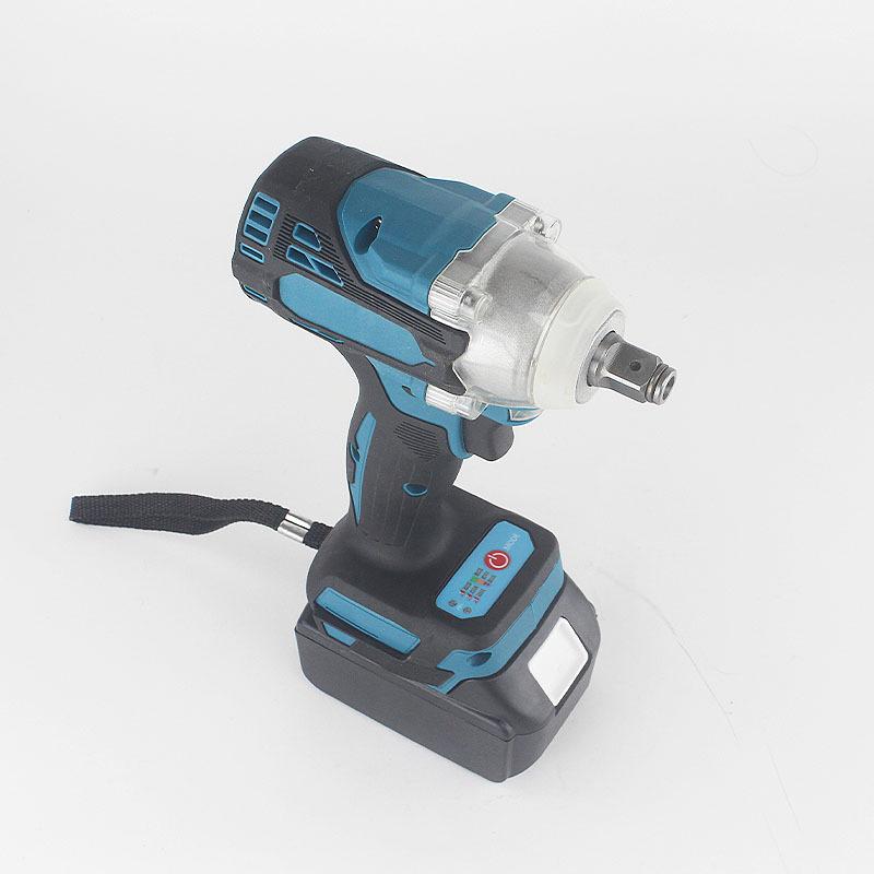 Brushless Electric Impact Wrench with Lithium Battery for Auto Repair & Woodworking