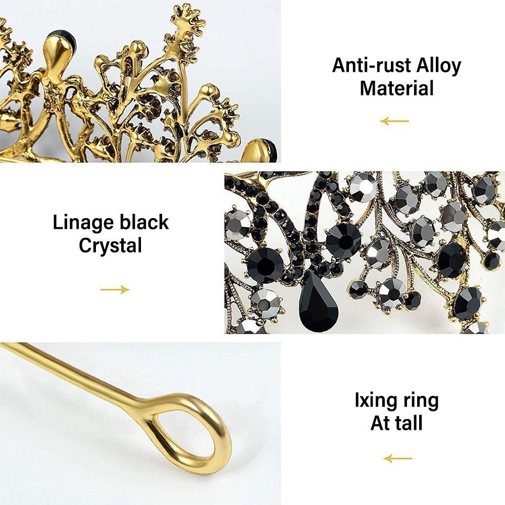 Headdress Birthday Party Crystal Tiaras Crystal Crowns Bridal Headpiece Princess Headbands