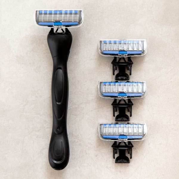 6-Blade System Razor Refill Set