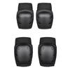 6-Piece Kids Adult Skateboard Roller Skating Cycling Scooter Protective Gear Set Knee Elbow Wrist Hand Shin Guards