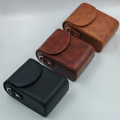 PU Leather Camera Case for Canon SX740HS SX730 SX720 G7X2 G7X3 G9X SX700 Sony ZV1 ZV1F ZV1M2 LX10 Ricoh GR GR2 GR3 GR3X