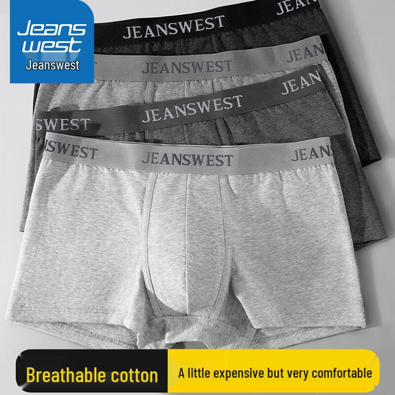 

Мужские хлопковые боксеры-брифы Jeanswest 2XL