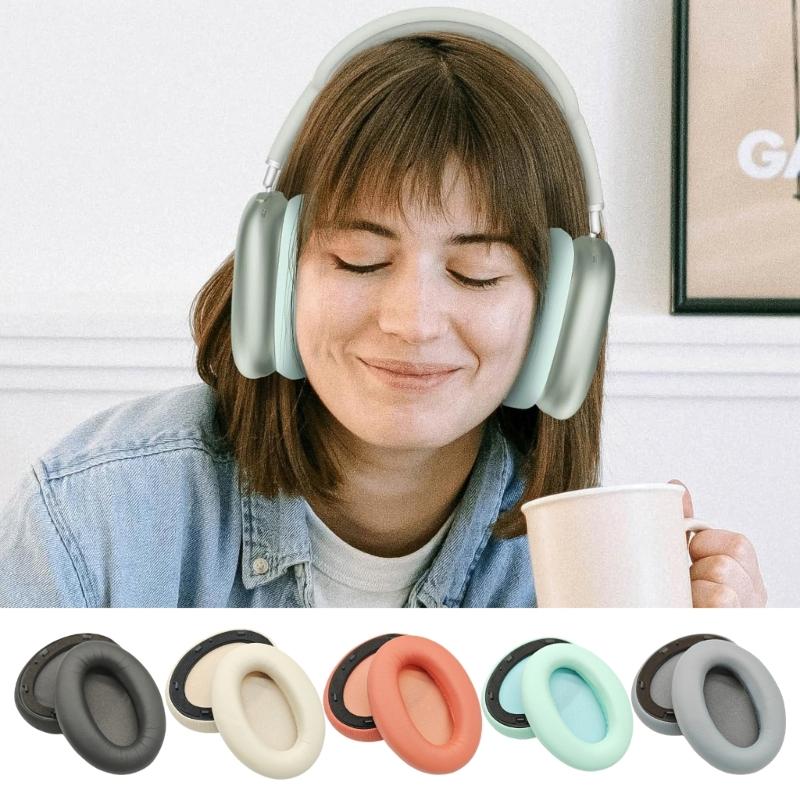 Replacement Protein Leather Earpads Ear Pad for MT6 Headphones Ear Cushions Earmuffs Ear Cover
