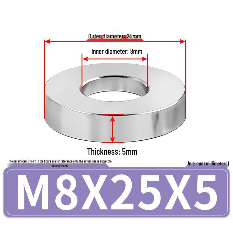 Precision CNC Machined 304 Stainless Steel Heavy-Duty Flat Washer