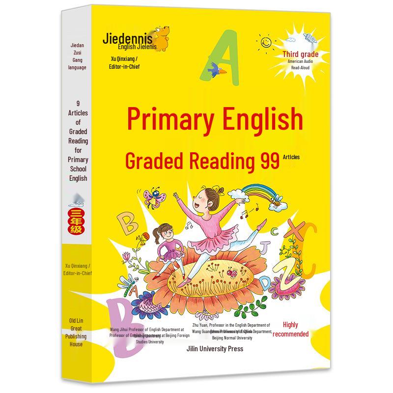 English Reading Comprehension for Grades 3-6: 99 Illustrated Articles with Audio