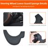 Front Dashboard Steering Wheel Lower Cover for BMW For X1 For E84 2009-2015 Reliable Material for Dust and Debris Protection