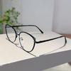 Women Cat Eye Glasses  New Fashion Multi-color Rim Blue Light Blocking Sweet Eyeglasses Trendy Stylish Design Eyewear