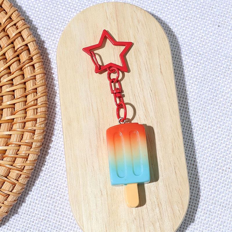 Ice Cream Popsicle Resin Pendants for DIY Keychains & Bag Accessories