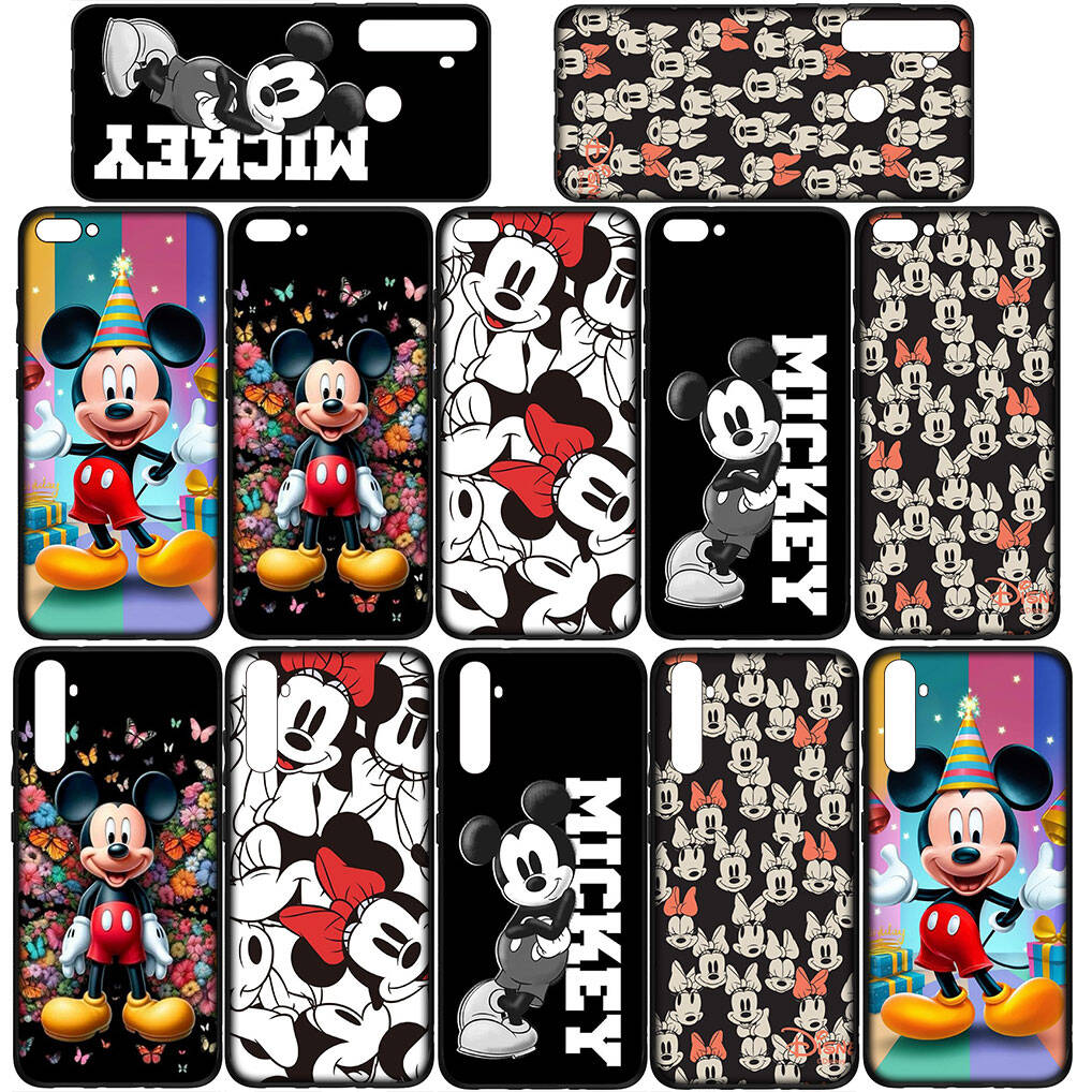 for iPhone 17 16 15 Xiaomi Poco F7 F8 X7 X6 F5 C85 C75 C71 M8 Redmi Note 14 13 12 11 Pro Max 14C 13C 15C A3 A4 Phone Case Anime Mickey Mouse Cover