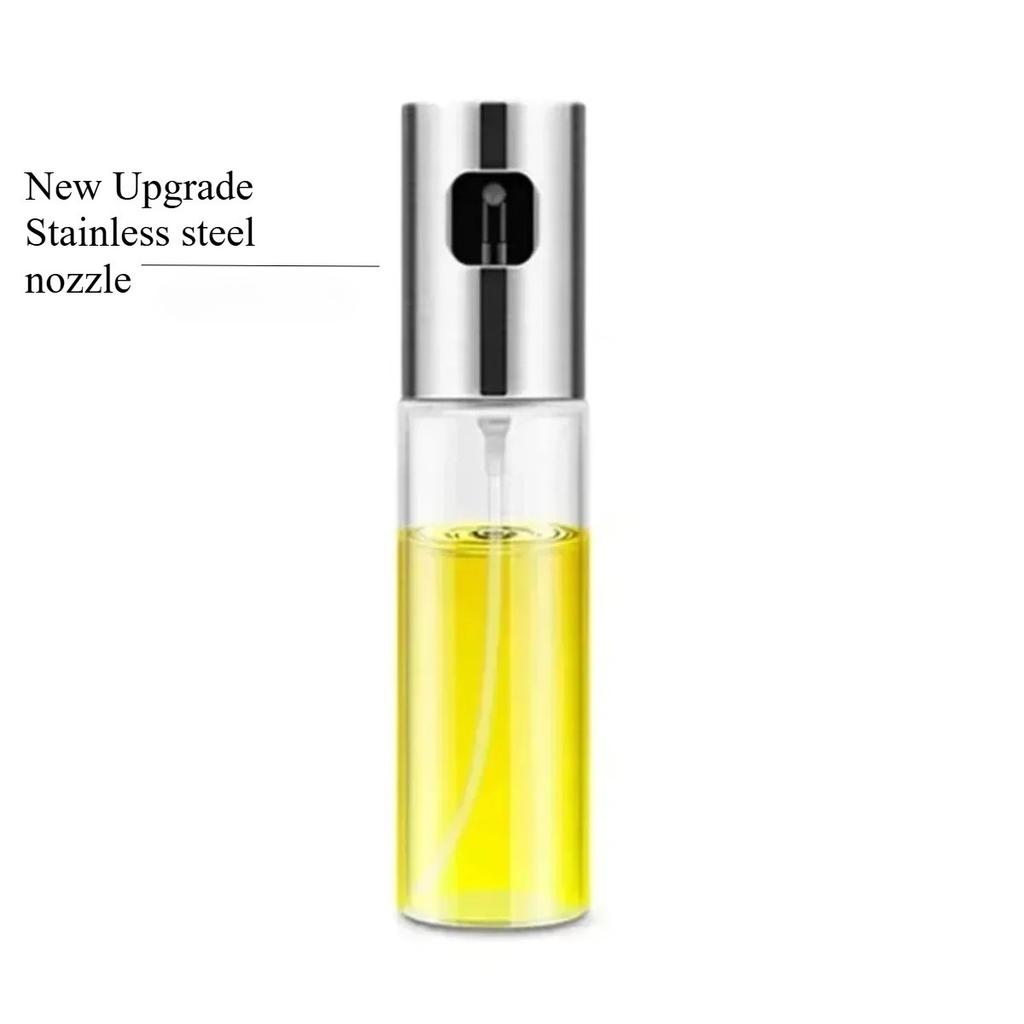 Glass Oil Sprayer for Cooking Olive Spray Mister for Salad BBQ Kitchen Baking Empty Vinegar Bottle
