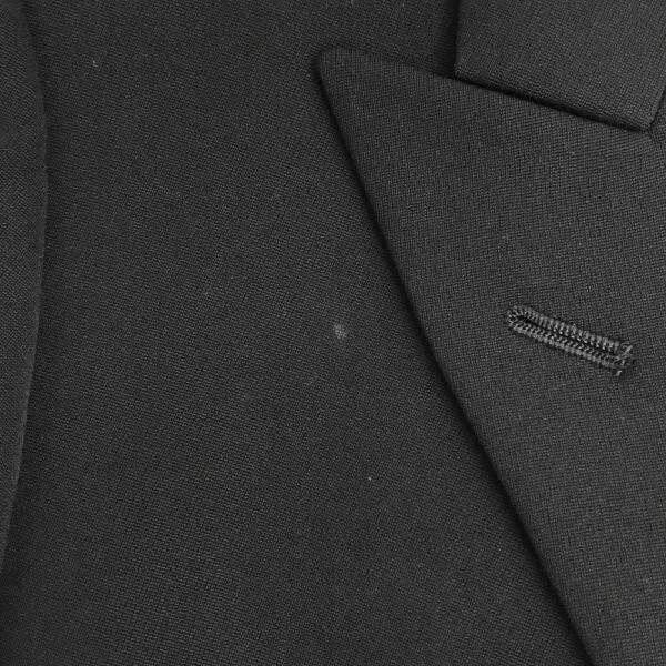 80s-90s Vintage Raglux Double-button Jacket S-M black(USED)