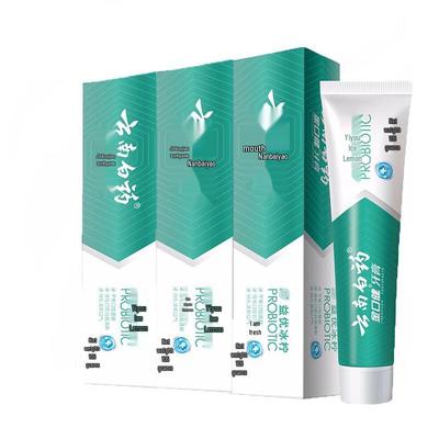 Yunnan Baiyao Probiotic Icy Lemon Toothpaste 3-Pack