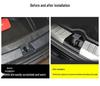 Tesla Model Y Kofferbak RVS Dorpelbeschermer - Geborsteld Interieuraccessoire