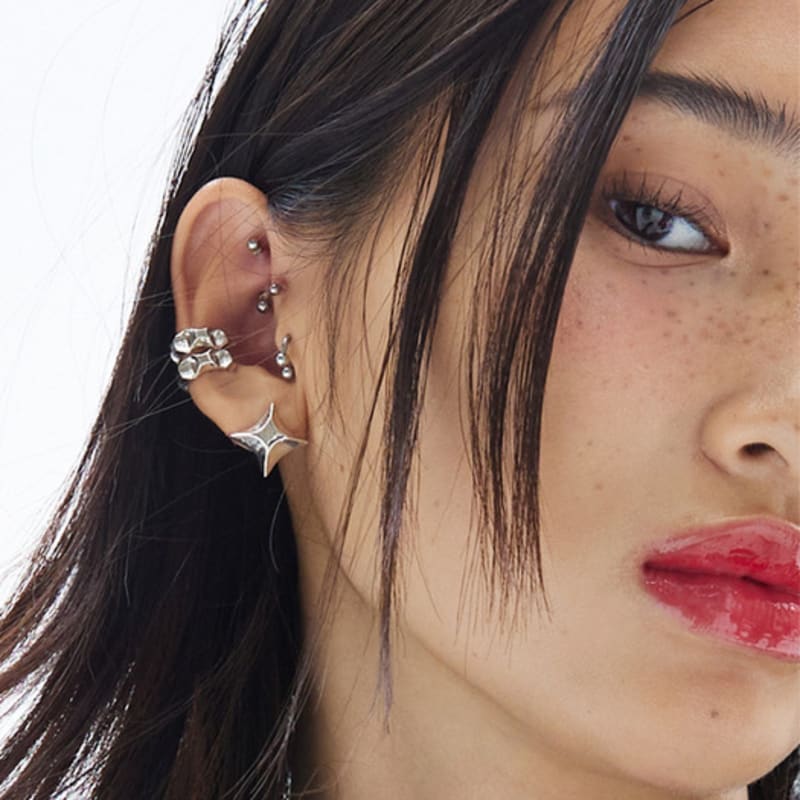 NIMBUS SHINE STAR EAR CUFFS