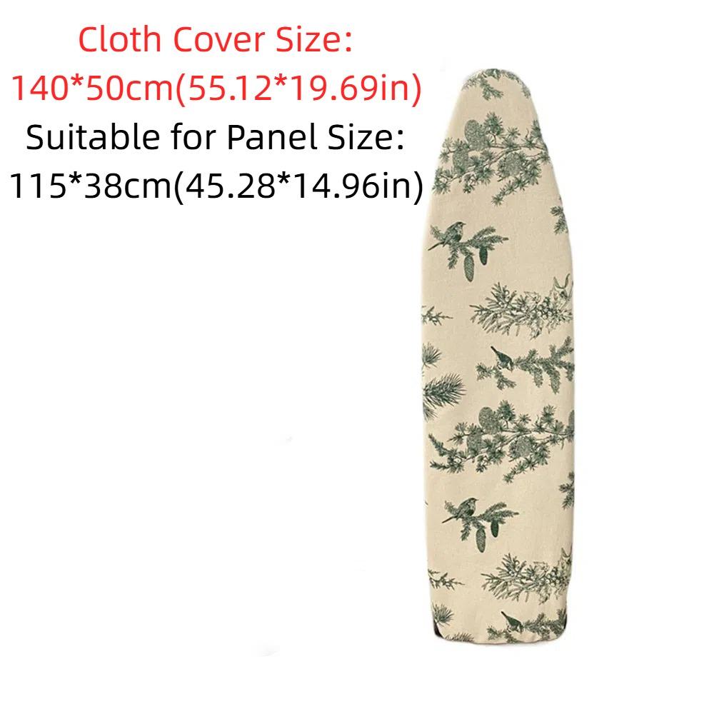 1pcs with Elastic Edge Ironing Board Cloth 140*50cm Ironing Board Cover Pad  For Ironing Table