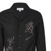 Belier Mens Embroidered Flower Long-Sleeved Shirt