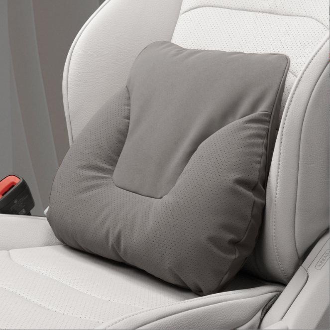 Sada polštářů na opěrku hlavy a bederní opěrku do auta - 5dílný polštář na krk a záda pro nová vozidla