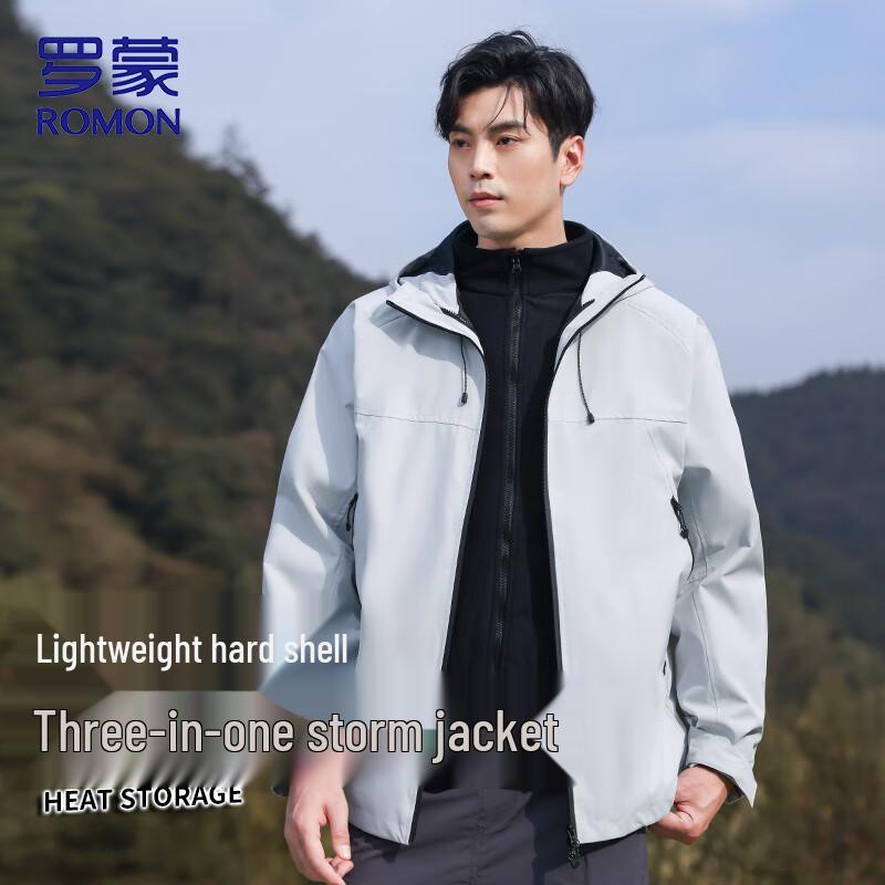 ROMON Men s 3-in-1 Spring Autumn Outdoor Jacket S