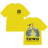 T-shirt Grafica Cristiana Gesù Yhwh Cotone Comfort Manica Corta T-shirt Estiva Uomo Donna Moda Girocollo Harajuku T-shirt Accogliente