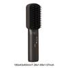 Cordless Hair Straightener Brush Anti-Scald Electric Hot Comb 3 Temp Settings Portable Straightening Brush for Travel & Home