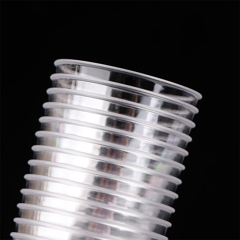 50Pcs 30Ml Disposable Mini Clear Plastic Cup Outdoor Picnic Birthday Kitchen Party Shot Glasses Jelly Cups Tableware Tasting