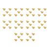 Pack of 50 Alloy Animal Horse Pendants 25x21mm Charms Designed for Jewelry Crafting DIY Projects Accessories