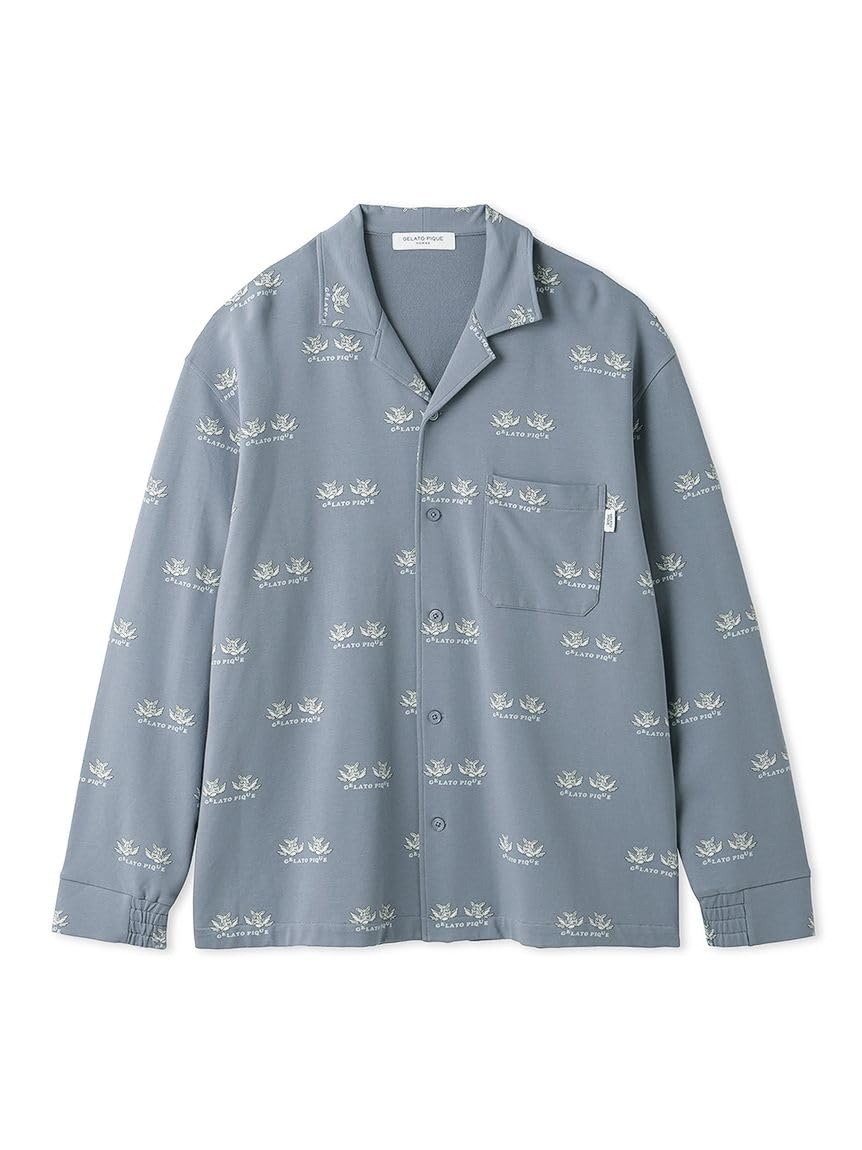 

Gelato Pique KOUSUKE Shimizu HOMME Motif Shirt PHCT241974 Blue Men s синий