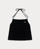 Sseomweeobeoteo Skashi Halter Neck Knit Sleeveless - Black