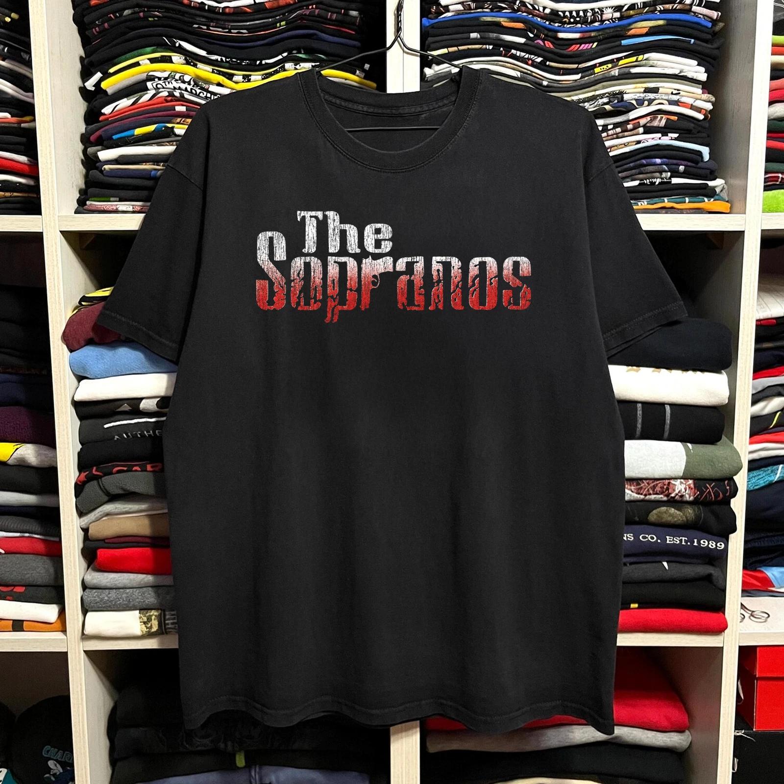 Rare Sopranos Washed T-Shirt Black L 2XL