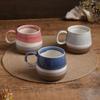 Nordic Style Kiln-changed Glazed Ceramic Mug Large Capacity Mug Office Drinking Cup Breakfast Cups of Coffee Cute Mugs Drinkware