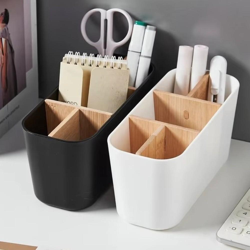 Save Space Toothbrush Holder Detachable Makeup Brush Organizer Desktop Storage Box  Bedroom