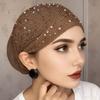 1pc Solid Color Women's Hair Cap - Classic Headscarf Headband Elegant Design Styling Headwear, Women's Headwear Christmas Gift