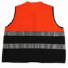Color-block Reflective Safety Vest for Construction, Cycling, and Sanitation Workers