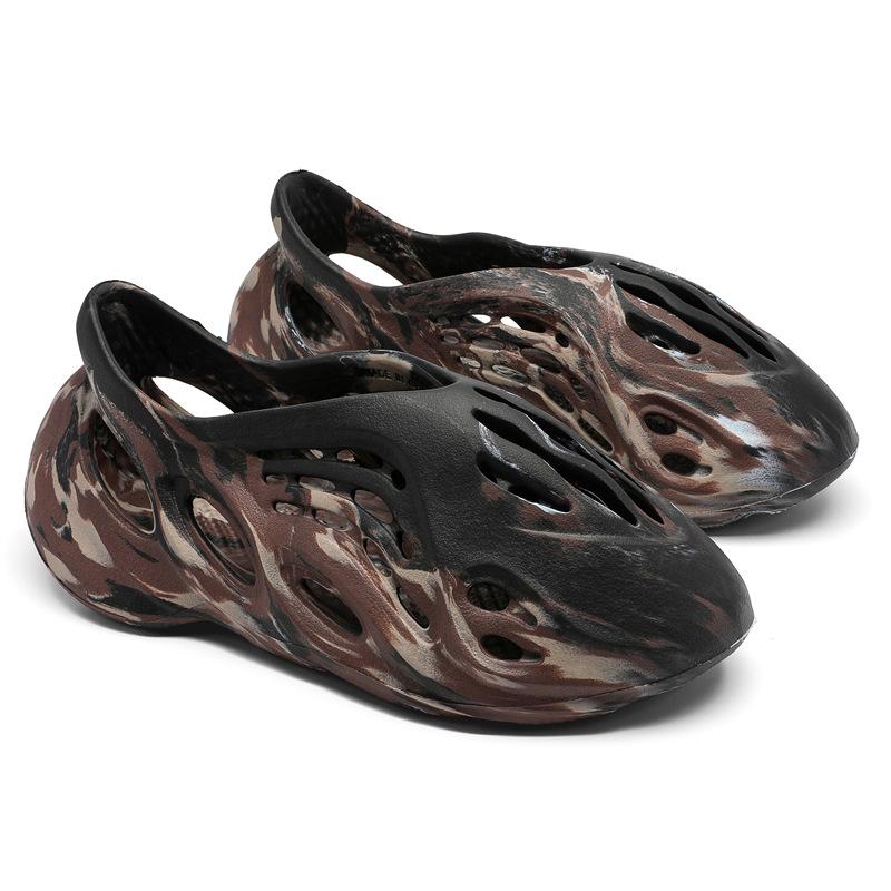 3818 kokosové yeez dírkované boty dámské Kanye léto nové pár plážové chladné pantofle pánské