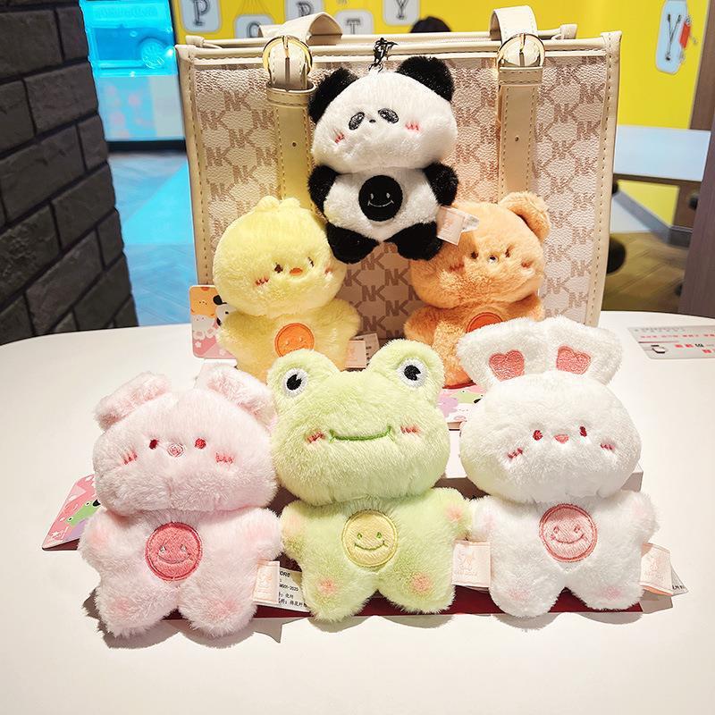 Weiches Plüschtier Taschenanhänger Schlüsselanhänger Puppen Ideal für Hochzeiten Geburtstage Abschlussfeiern und mehr