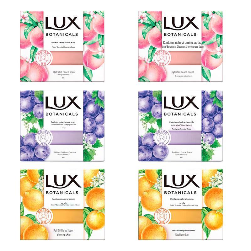 Lux Plant Extract Assorted Fruity Scent Soap Bar Set