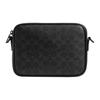 COACH CameraSignature KNOX 21 Removable Shoulder Strap Printed Artificial Leather and Calf Leather Shoulder Bag Small Men's Black
